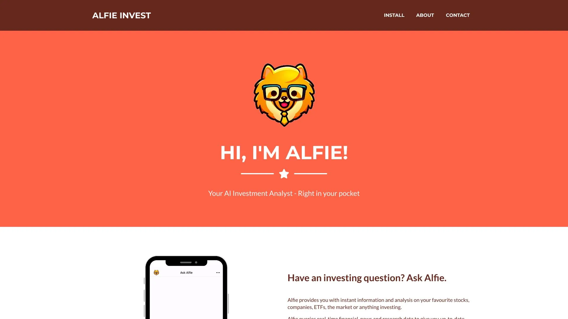 Alfie screenshot