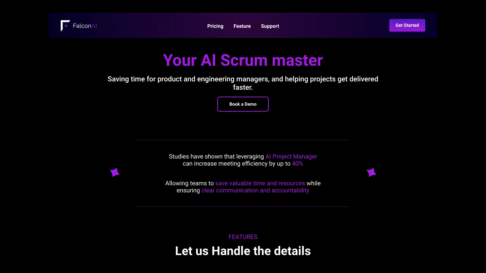 Falcon AI screenshot
