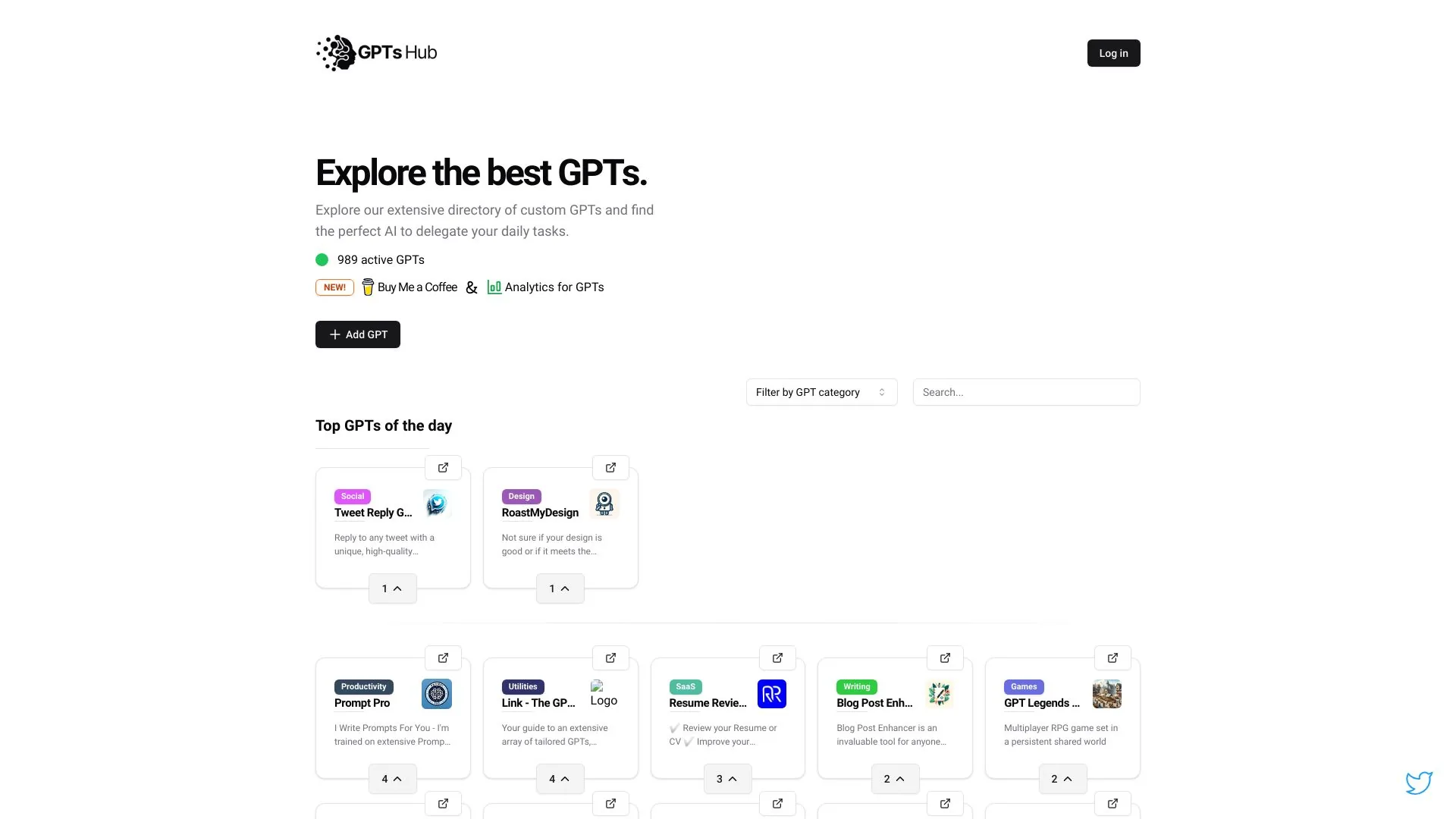 GPT Directory screenshot