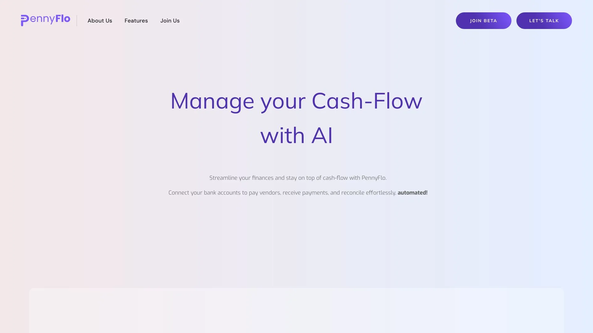 PennyFlo screenshot