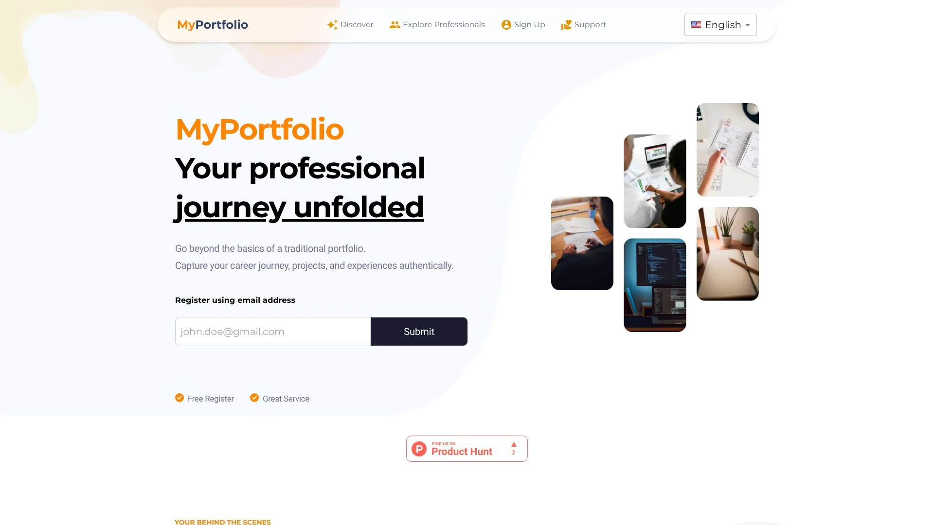 MyPortfolio screenshot