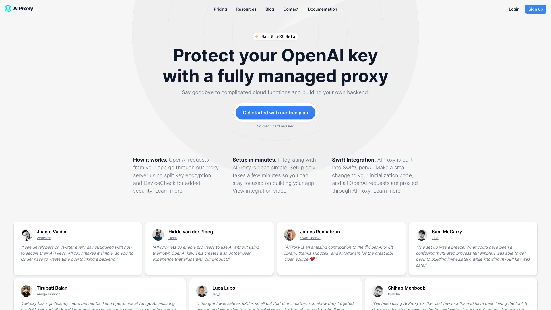 AIProxy screenshot