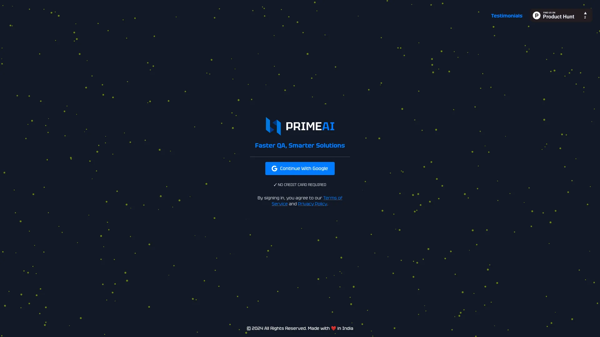 PrimeAI screenshot