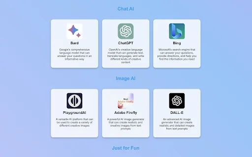 AI Launchpad screenshot