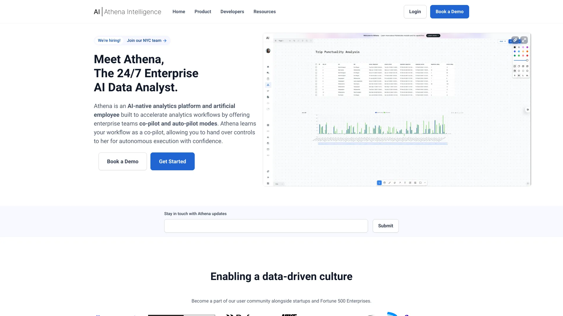 Athena screenshot