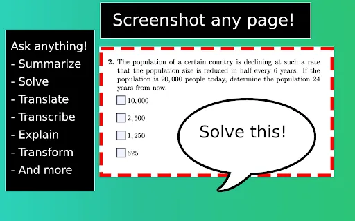 Ask Screenshot screenshot