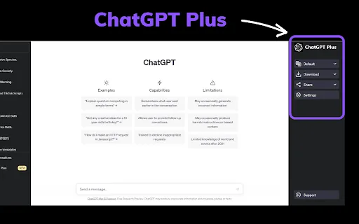 ChatGPT Plus - Batch Export GPT Conversations screenshot