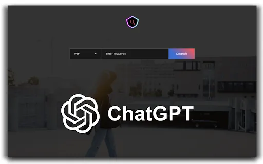 ChatGPT for Web Search screenshot