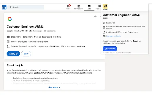 Propael screenshot