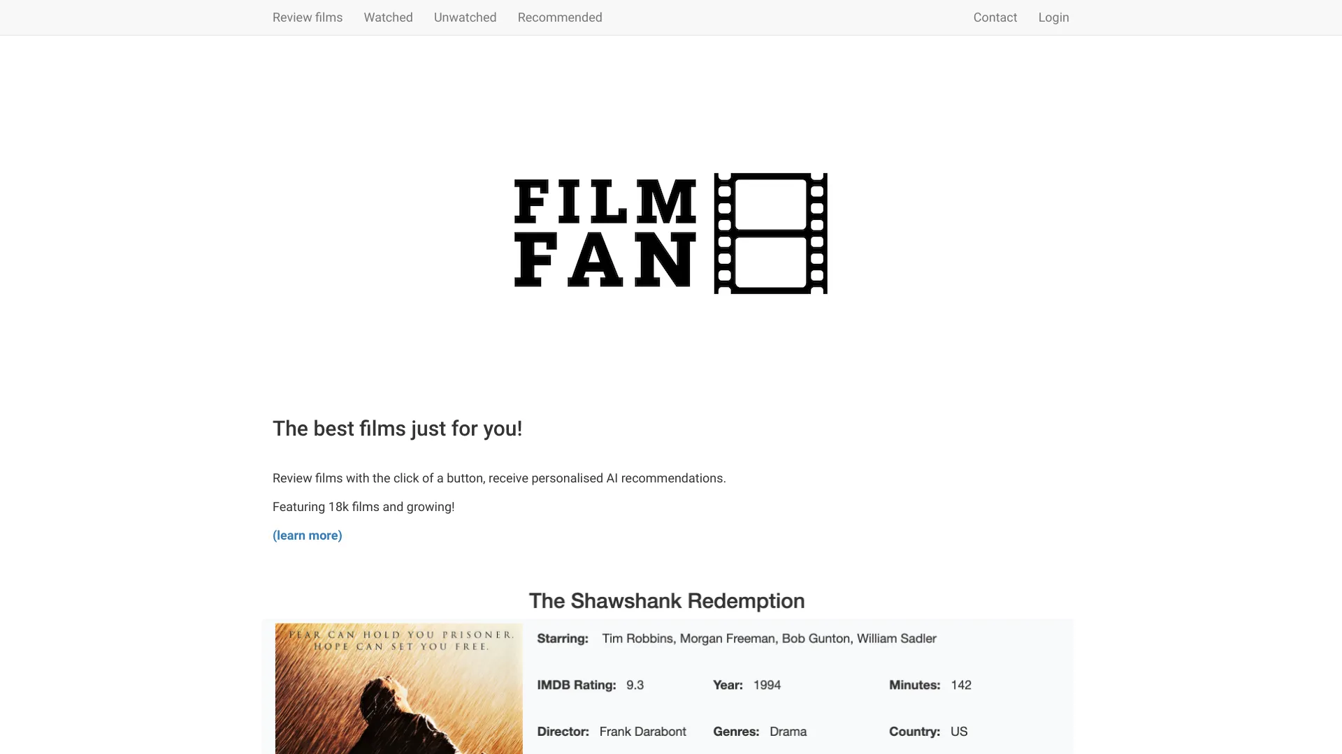 FilmFan screenshot