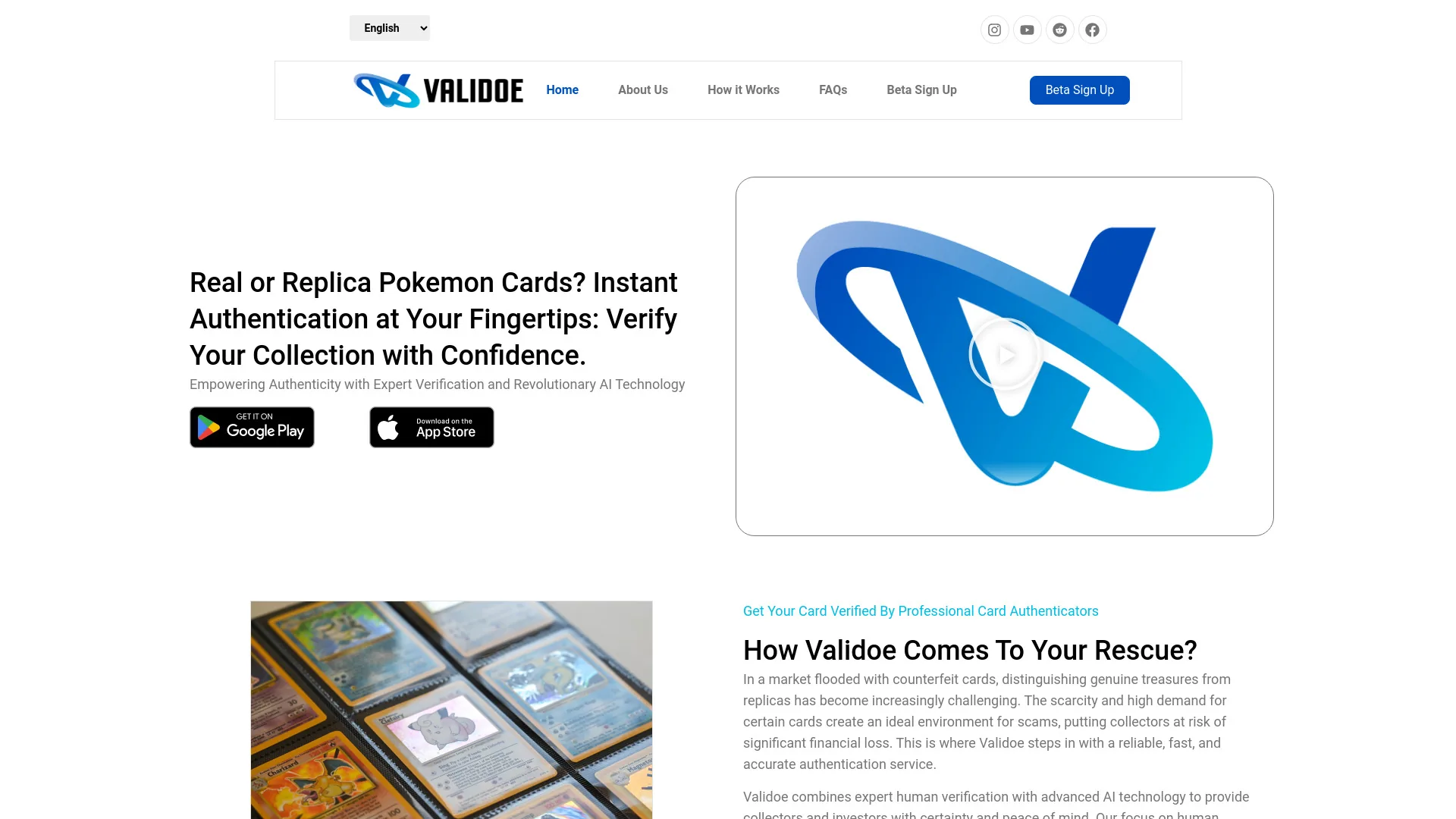 Validoe screenshot