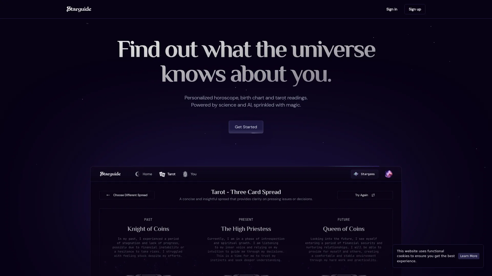 Starguide screenshot