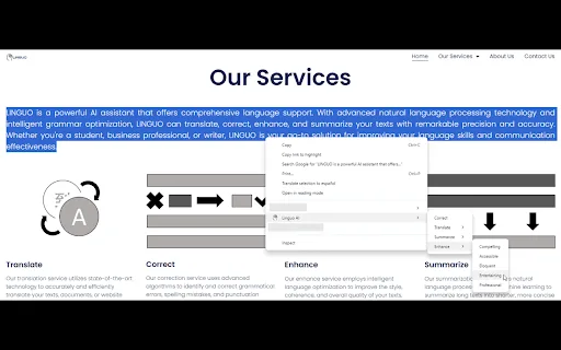 LINGUO screenshot